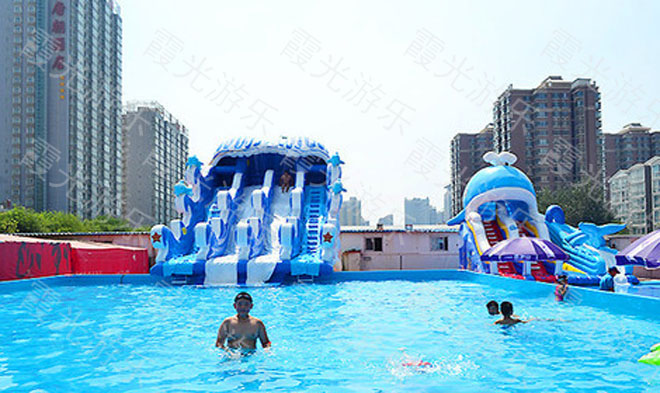 重庆大型充气泳池